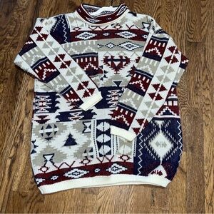 Vintage Jessica Roberts fall winter sweater, size M/L
